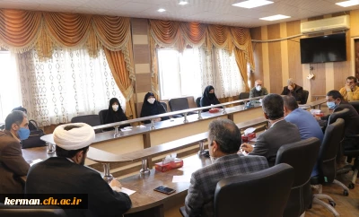 سی و چهارمین جلسه شورای دانشجویی دانشگاه فرهنگیان کرمان برگزار شد
