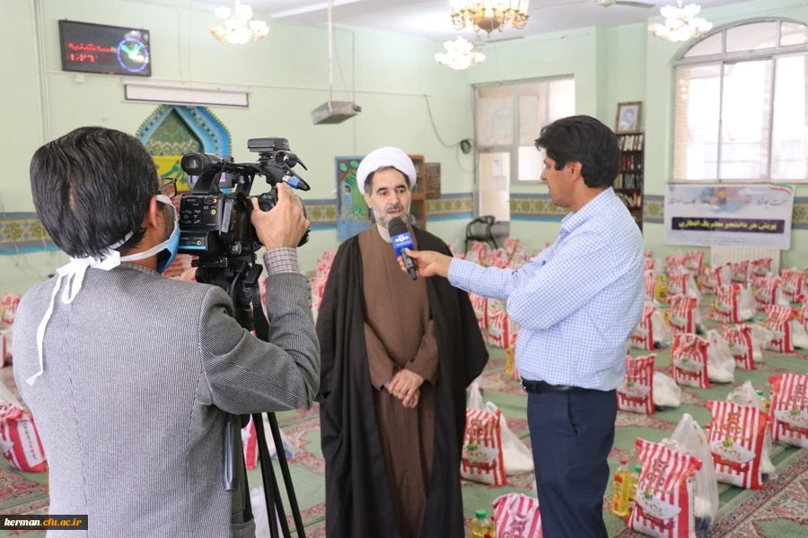 دانشجویان دانشگاه فرهنگیان استان کرمان به یاری نیازمندان آمدند 3