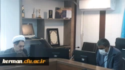 رئیس دانشگاه فرهنگیان کرمان با مدیر کل آموزش و پرورش استان دیدار کرد 2