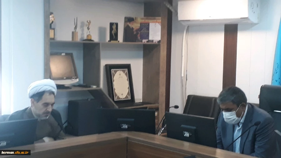 رئیس دانشگاه فرهنگیان کرمان با مدیر کل آموزش و پرورش استان دیدار کرد 2