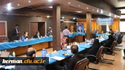 قدردانی ریاست محترم دانشگاه فرهنگیان کشور از استاندار محترم کرمان به دلیل همکاری در اجرای طرح 31-100 دانشگاه فرهنگیان کشور 6