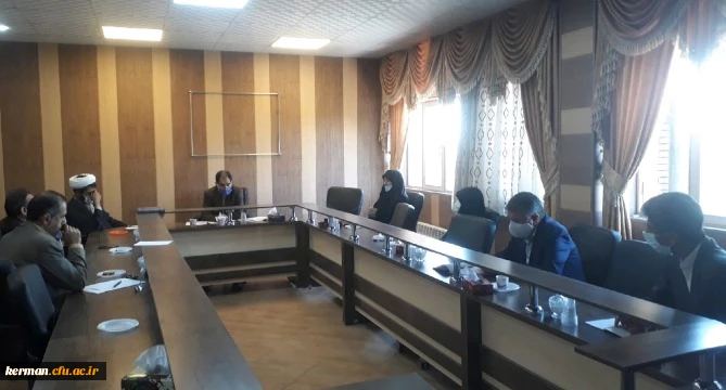 اولین جلسه کمیته استانی ساماندهی و کیفیت بخشی فضا، تجهیزات، فناوری و نیروی انسانی 2