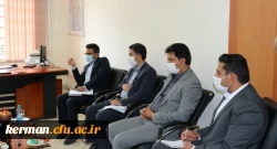 مدیر کل نوسازی توسعه و تجهیز مدارس استان در دیدار با دکتر توان آمادگی اداره کل نوسازی را جهت همکاری و اجرای طرح های عمرانی دانشگاه فرهنگیان کرمان اعلام داشت 4