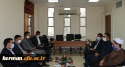 مدیر کل نوسازی توسعه و تجهیز مدارس استان در دیدار با دکتر توان آمادگی اداره کل نوسازی را جهت همکاری و اجرای طرح های عمرانی دانشگاه فرهنگیان کرمان اعلام داشت 2