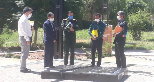 دیدار رئیس دانشگاه فرهنگیان استان با مدیر کل حفظ و نشر ارزش های دفاع مقدس کرمان 