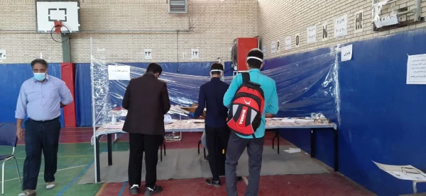 بازدید مدیر کل محترم آموزش و پروش از روند مصاحبه 3