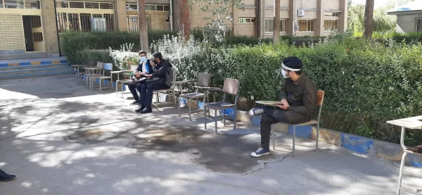 بازدید مدیر کل محترم آموزش و پروش از روند مصاحبه 4