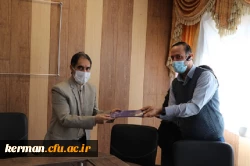 تجلیل از همکاران حوزه مالی دانشگاه فرهنگیان کرمان به مناسبت گرامیداشت هفته حسابداری 7