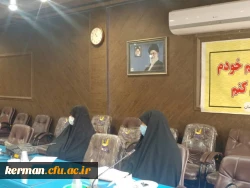 نشست مشترک کمیته علمی ، پژوهشی بنیاد مکتب حاج قاسم سلیمانی با شورای پژوهشی دانشگاه فرهنگیان کرمان 5