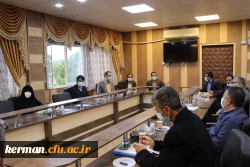 شورای اداری دانشگاه فرهنگیان کرمان با حضوردکتر توان رئیس دانشگاه فرهنگیان استان برگزار شد 2