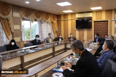 شورای اداری دانشگاه فرهنگیان کرمان با حضوردکتر توان رئیس دانشگاه فرهنگیان استان برگزار شد