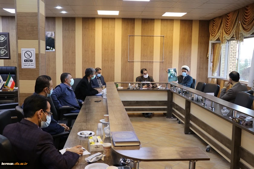 شورای اداری دانشگاه فرهنگیان کرمان با حضوردکتر توان رئیس دانشگاه فرهنگیان استان برگزار شد 3