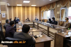 شورای اداری دانشگاه فرهنگیان کرمان با حضوردکتر توان رئیس دانشگاه فرهنگیان استان برگزار شد 5