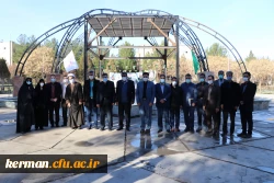 ادای احترام دکتر خنیفر به شهدای گمنام دانشگاه فرهنگیان کرمان 8