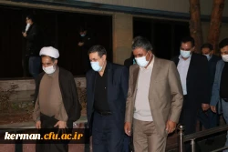 ادای احترام دکتر خنیفر به مقام شامخ شهید سلیمانی در گلزار شهدای کرمان 4