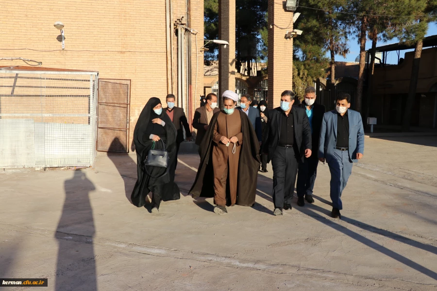 افتتاح مهمانسرای پردیس شهید باهنر توسط دکتر خنیفر رئیس دانشگاه فرهنگیان کشور 2