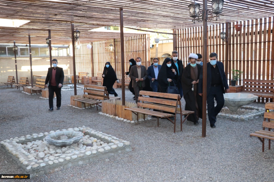 افتتاح مهمانسرای پردیس شهید باهنر توسط دکتر خنیفر رئیس دانشگاه فرهنگیان کشور 3