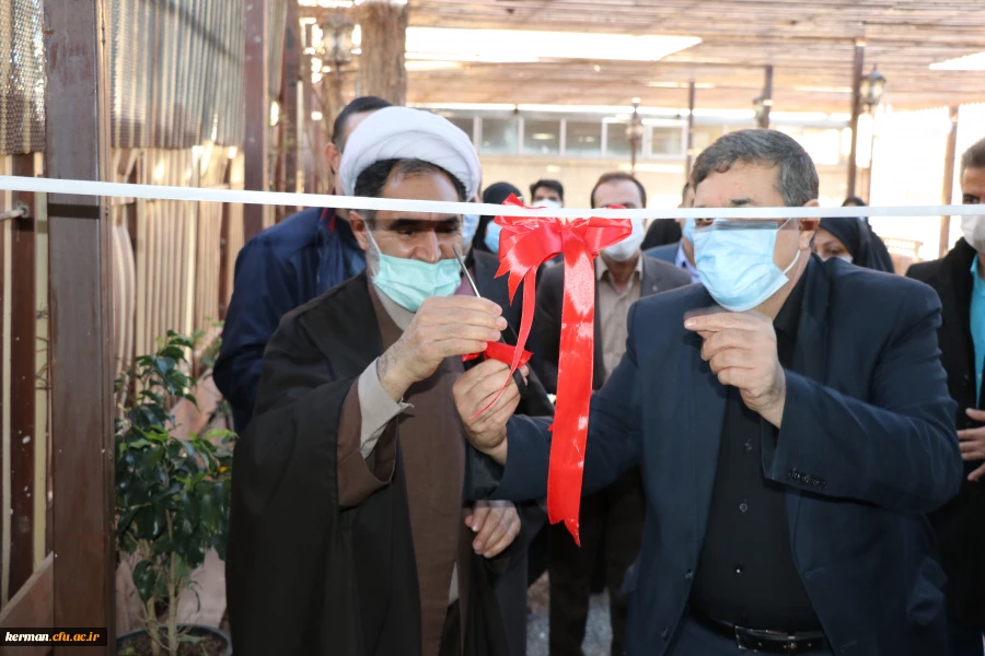 افتتاح مهمانسرای پردیس شهید باهنر توسط دکتر خنیفر رئیس دانشگاه فرهنگیان کشور 5