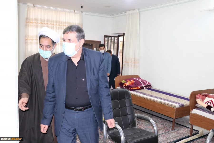 افتتاح مهمانسرای پردیس شهید باهنر توسط دکتر خنیفر رئیس دانشگاه فرهنگیان کشور 7