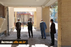 بازدید دکتر توان از پردیس خواجه نصیر الدین طوسی دانشگاه فرهنگیان کرمان 2