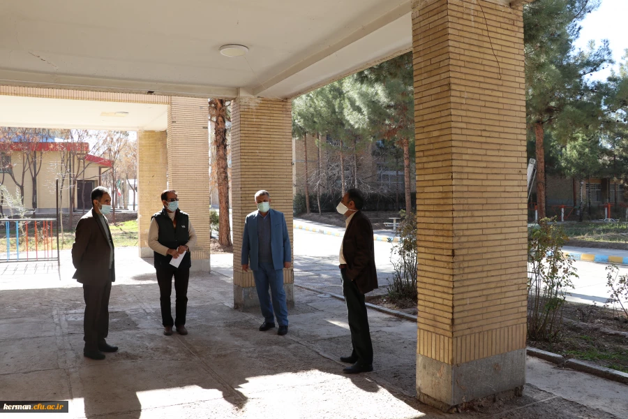 بازدید دکتر توان از پردیس خواجه نصیر الدین طوسی دانشگاه فرهنگیان کرمان 3