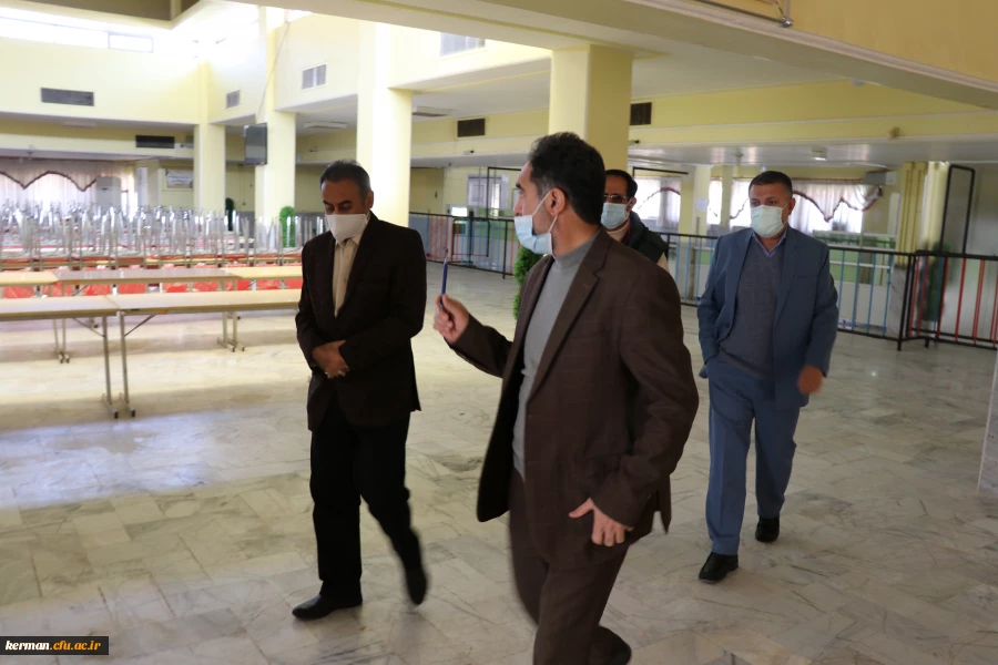 بازدید دکتر توان از پردیس خواجه نصیر الدین طوسی دانشگاه فرهنگیان کرمان 3