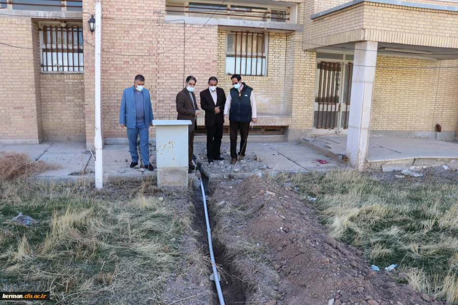 بازدید دکتر توان از پردیس خواجه نصیر الدین طوسی دانشگاه فرهنگیان کرمان 7