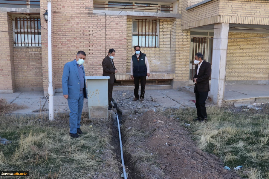 بازدید دکتر توان از پردیس خواجه نصیر الدین طوسی دانشگاه فرهنگیان کرمان 8