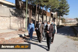 بازدید دکتر توان از پردیس خواجه نصیر الدین طوسی دانشگاه فرهنگیان کرمان 10