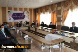 دکتر توان از آمادگی کامل دانشگاه فرهنگیان کرمان برای پذیرش واسکان دانشجو یان درصورت رفع محدودیتهای کرونایی خبر داد 6