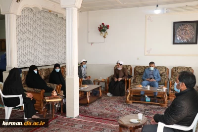 دیدار با خانواده شهید حسین محمدی توسط دانشگاهیان دانشگاه فرهنگیان کرمان