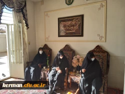 دیدار رئیس دانشگاه فرهنگیان استان کرمان با خانواده شهید حسین محمدی 7