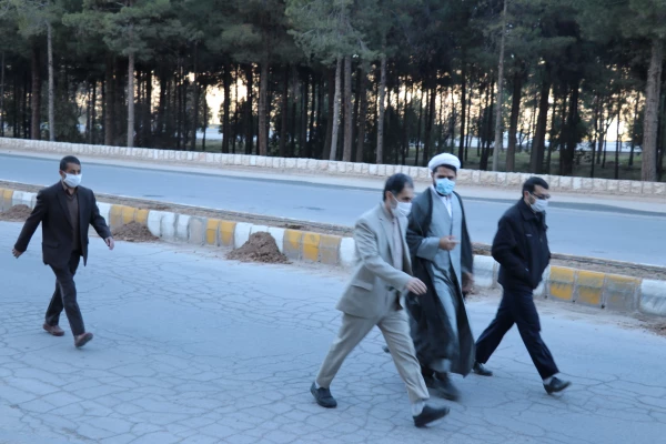 برگزاری مسابقه کوه پیمایی بمناسبت گرامیداشت دهه فجر در دانشگاه فرهنگیان کرمان 5