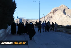 برگزاری مسابقه کوه پیمایی بمناسبت گرامیداشت دهه فجر در دانشگاه فرهنگیان کرمان 8