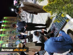 ادای احترام نمایندگان اعزامی سازمان مرکزی دانشگاه فرهنگیان با حضور دکرمان به شهداء بویژه سردار دلها شهید حاج قاسم سلیمانی  2