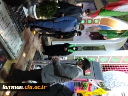 ادای احترام نمایندگان اعزامی سازمان مرکزی دانشگاه فرهنگیان با حضور دکرمان به شهداء بویژه سردار دلها شهید حاج قاسم سلیمانی  5