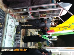 ادای احترام نمایندگان اعزامی سازمان مرکزی دانشگاه فرهنگیان با حضور دکرمان به شهداء بویژه سردار دلها شهید حاج قاسم سلیمانی  6