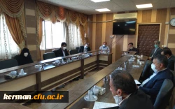 اولین جلسه شورای اداری دانشگاه فرهنگیان کرمان درسال 1400 3