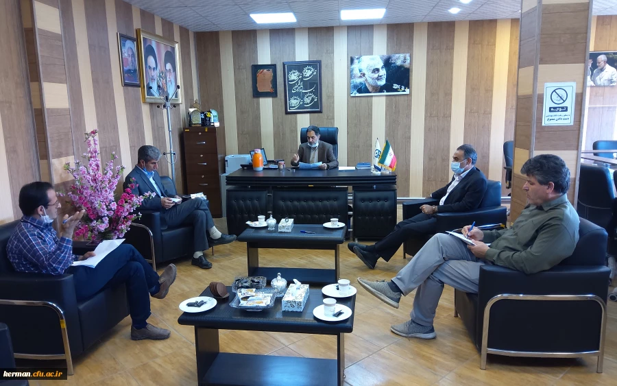  برگزاری اولین جلسه کمیته عمرانی دانشگاه فرهنگیان کرمان درسال۱۴۰۰ 2