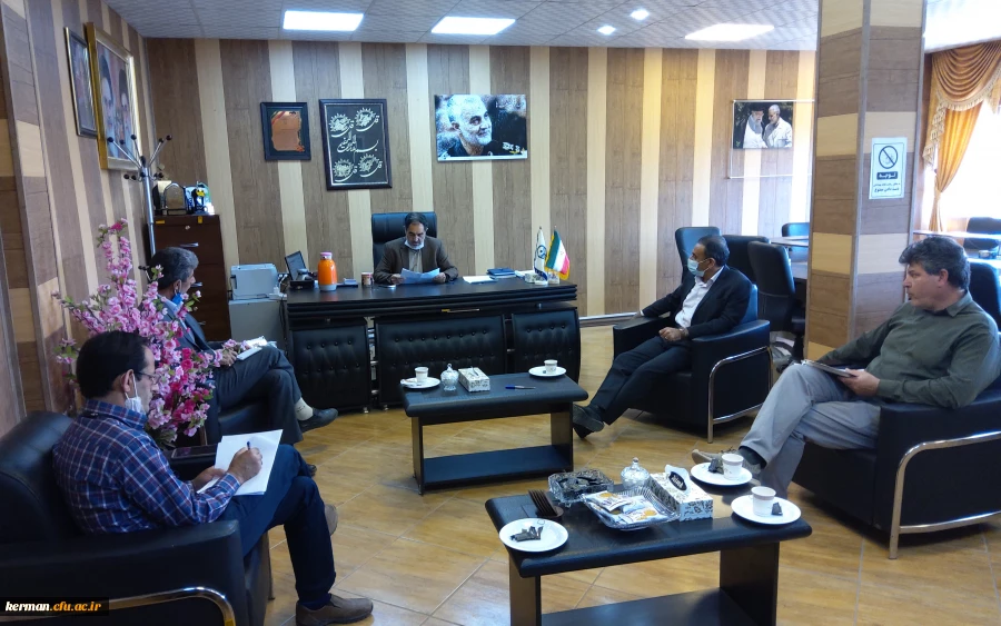  برگزاری اولین جلسه کمیته عمرانی دانشگاه فرهنگیان کرمان درسال۱۴۰۰ 2