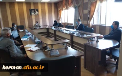 برگزاری اولین جلسه شورای آموزشی دانشگاه فرهنگیان کرمان درسال۱۴۰ 5