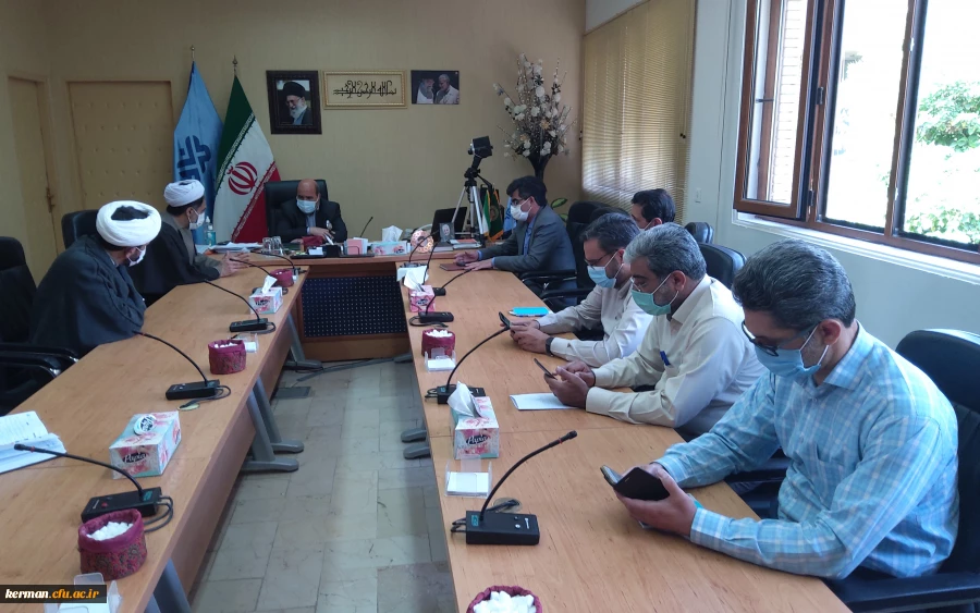 رئیس دانشگاه فرهنگیان استان با مدیر کل صدا و سیمای مرکز کرمان دیدار کرد 3