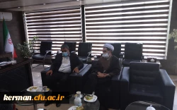دیدار نوروزی رئیس دانشگاه فرهنگیان کرمان با مدیرکل آموزش و پرورش استان 2