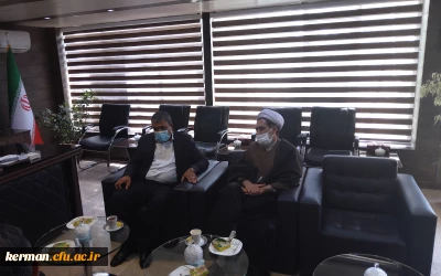 دیدار نوروزی رئیس دانشگاه فرهنگیان کرمان با مدیرکل آموزش و پرورش استان