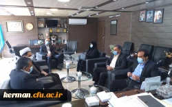 دیدار نوروزی رئیس دانشگاه فرهنگیان کرمان با مدیرکل آموزش و پرورش استان 3