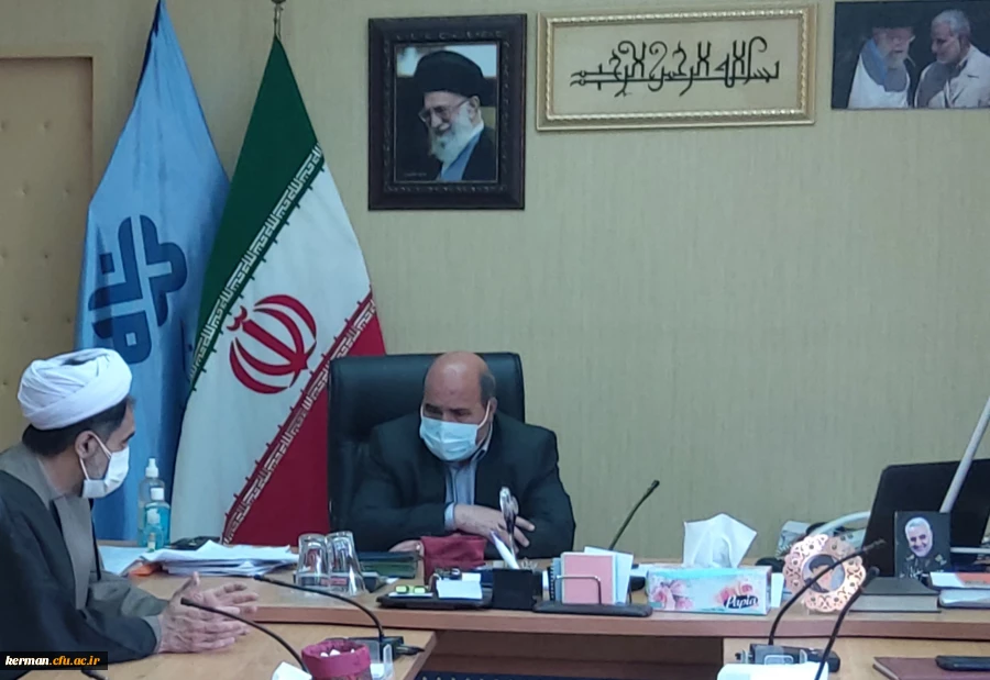 رئیس دانشگاه فرهنگیان استان با مدیر کل صدا و سیمای مرکز کرمان دیدار کرد 6