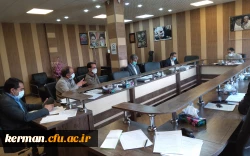 برگزاری نخستین جلسه کمیته منابع انسانی دانشگاه فرهنگیان کرمان درسال جدید 2