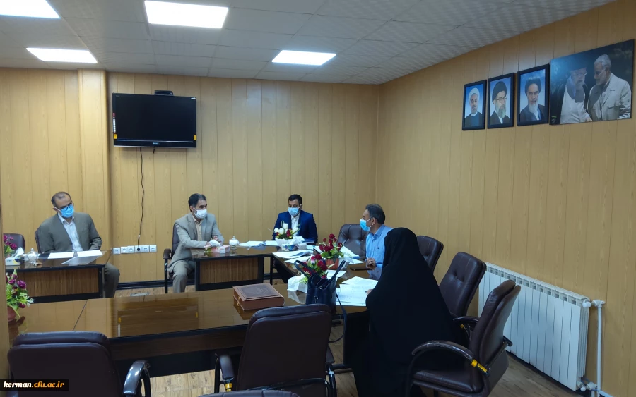 مصاحبه علمی متقاضیان جذب هیئت علمی(رشته آموزش ایتدایی)دردانشگاه فرهنگیان کرمان 2