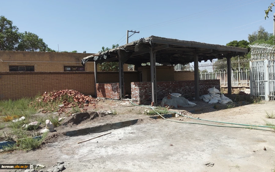 رئیس دانشگاه فرهنگیان کرمان از پروژه های عمرانی پردیس خواجه نصیرالدین طوسی بازدید کرد 2