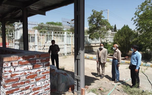 رئیس دانشگاه فرهنگیان کرمان از پروژه های عمرانی پردیس خواجه نصیرالدین طوسی بازدید کرد 3